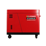 6kW Diesel Generator | Single & Three Phase, 6,500W Max, Electric Start - XP7500SE